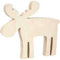 Creativ Company Eland, afm 15x14 cm, dikte 16 mm, 1 stuk Creativ Company Eland, afm 15x14 cm, dikte 16 mm, 1 stuk