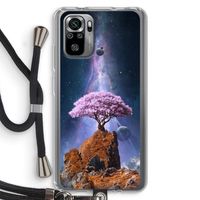 Ambition: Xiaomi Redmi Note 10S Transparant Hoesje met koord Ambition: Xiaomi Redmi Note 10S Transparant Hoesje met koord