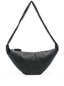 LEMAIRE sac Croissant médium en cuir - Noir