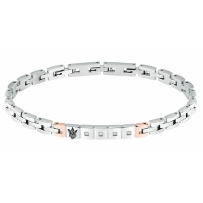 Maserati JM423ATY19 Roestvrij staal 21,5 cm Heren armband
