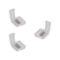 3x RGBWW LED-strip koppelstuk soldeervrij