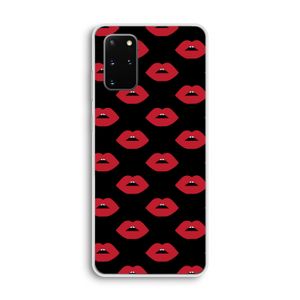 Lips: Samsung Galaxy S20 Plus Transparant Hoesje