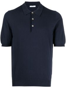 Boglioli polo à patte de boutonnage - Bleu