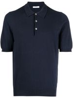 Boglioli polo à patte de boutonnage - Bleu