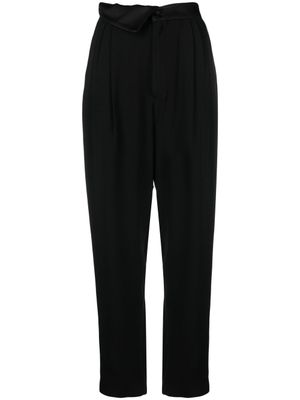 costume national contemporary pantalon de tailleur à coupe droite - Noir