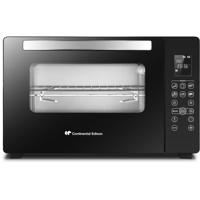 CONTINENTAL EDISON CEMF45DIG - Elektrische mini-oven 45L zwart - 2000W - Draaispit, Natuurlijke convectie