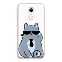 Cool cat: Xiaomi Redmi 5 Transparant Hoesje