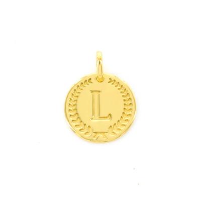 Imotionals Ronde Kettinghanger Letter L Goud