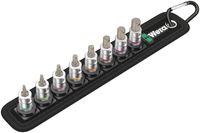 Wera Belt 2 Zyklop binnenzeskant Bit-doppen-set, met vasthoudfunctie, met 1/4" -aandrijving, 8-delig - 1 stuk(s) - 05003881001