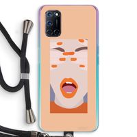 Surprise: Oppo A92 Transparant Hoesje met koord
