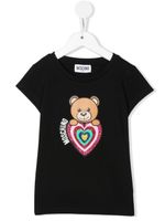 Moschino Kids t-shirt à imprimé Teddy Bear - Noir - thumbnail