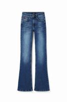 Flared push-up jeans - BLUE - 36