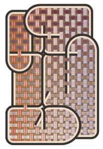 Moooi Carpets - Laagpolig vloerkleed Tangle Medan Soft Yarn - 296x392 cm