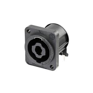 Neutrik NL4MDXX-H-3 Luidsprekerconnector Flensbus, contacten haaks Aantal polen: 4 Zwart 1 stuk(s)