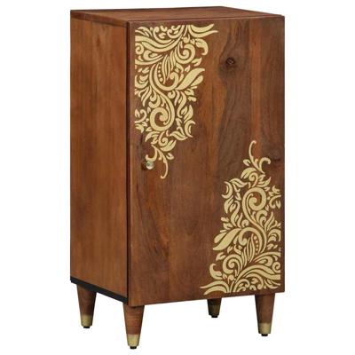 Dressoir met plank Bruin 40 x 33.5 x 75 cm Massief mangohout
