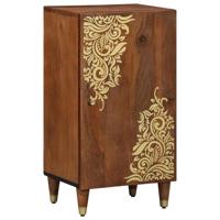 Dressoir met plank Bruin 40 x 33.5 x 75 cm Massief mangohout
