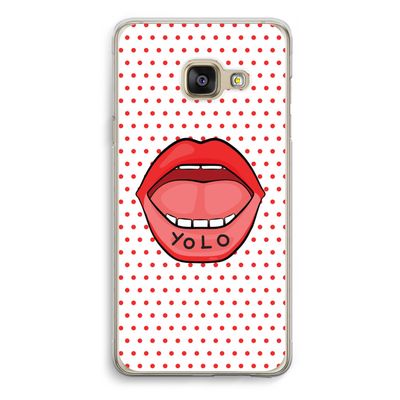 Yolo Denise: Samsung Galaxy A3 (2016) Transparant Hoesje