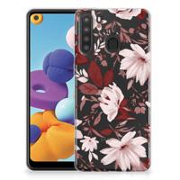 Smartphone hoesje Samsung Galaxy A21 Watercolor Flowers