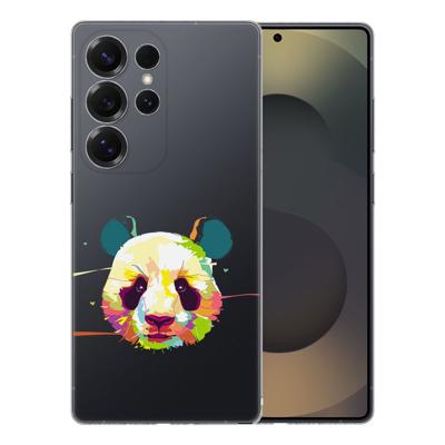 TPU Hoesje Samsung Galaxy S25 Ultra - Panda Color Backcover TPU Hoesje Samsung Galaxy S25 Ultra - Panda Color Backcover