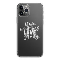 Partner in crime: iPhone 11 Pro Transparant Hoesje