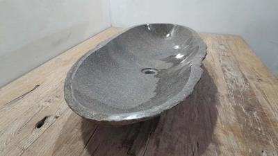 Riviersteen waskom RXXL2503903, 94x39x15 cm