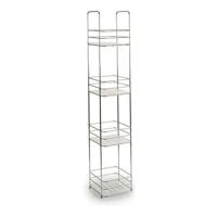 Badkamerschappen Berilo W4870 W4870 Transparant Zilverkleurig 16 x 86 x 16 cm