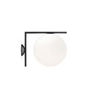 Flos IC C/W1 Wandlamp - Zwart