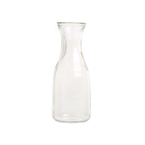 Decoratie karaf van glas 0,5 liter