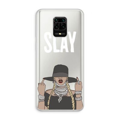 Slay All Day: Xiaomi Redmi Note 10 Lite Transparant Hoesje
