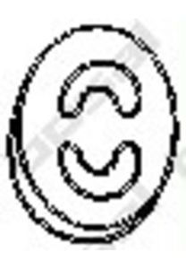 Aanslagrubber, demper 255361