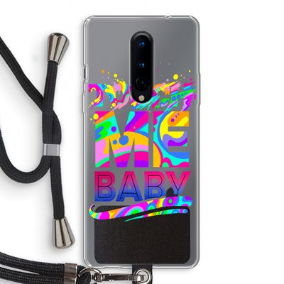 Touch Me: OnePlus 8 Transparant Hoesje met koord