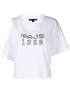 Maje t-shirt Maje 1998 en coton - Blanc