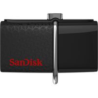 SanDisk Ultra Dual USB 256 GB USB flash drive USB Type-A / Micro-USB 3.2 Gen 1 (3.1 Gen 1) Zwart