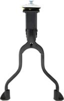 CONTEC tweebeenstandaard "hippo" ct kickstand hippo double leg, 26", black