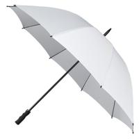 Falcone Golf stormparaplu windproof - wit - lang - 130 cm