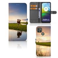 Motorola Moto G9 Power | Telefoonhoesje | Met pasjeshouder | Koe