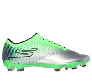 Skechers Razor Elite Gras Voetbalschoenen (FG) Zilver Groen