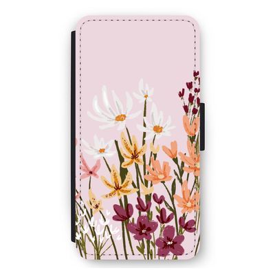 Painted wildflowers: iPhone 11 Flip Hoesje