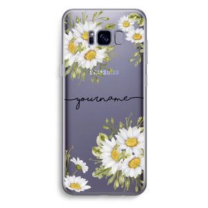 Daisies: Samsung Galaxy S8 Plus Transparant Hoesje