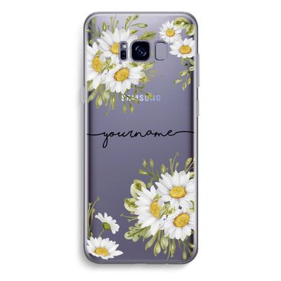 Daisies: Samsung Galaxy S8 Plus Transparant Hoesje