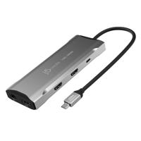 j5create 4K60 Elite USB-C® Triple-Monitor 10Gbps Mini Dock OUTLET - thumbnail