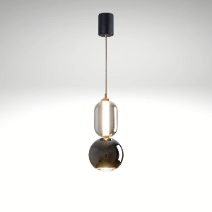 Nordic Creative Hanglamp Van Ijzerglas