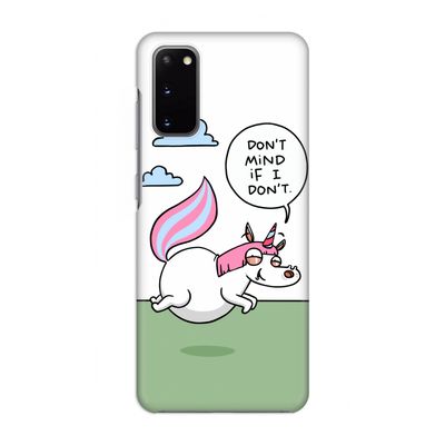Unicorn: Volledig geprint Samsung Galaxy S20 Hoesje