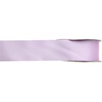 Hobby/decoratie sierlint - satijn - lila paars - 1,5 cm/15 mm x 25 meter - cadeaulint
