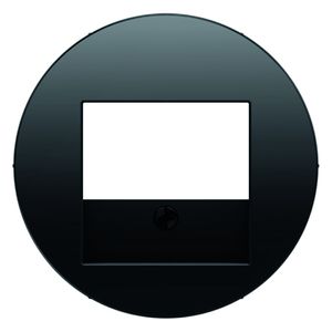 Berker centraalplaat luidsprekerstopcontact R1-R3 zwart