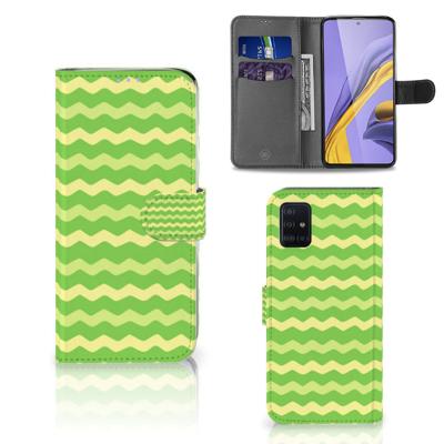 Samsung Galaxy A51 | Telefoon Hoesje | Waves Green