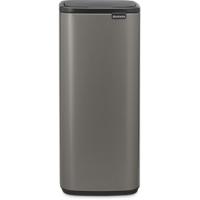 Brabantia Bo Touch Bin Afvalemmer 30L Platinum Brabantia Bo Touch Bin Afvalemmer 30L Platinum