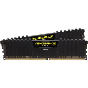 Corsair 16 GB DDR4-3200 Kit werkgeheugen CMK16GX4M2B3200C16, Vengeance LPX, XMP