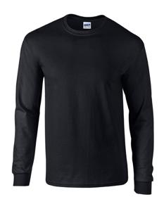 Gildan G2400 Ultra Cotton™ Long Sleeve T-Shirt - Black - XXL