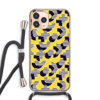 8-bit N°3: iPhone 11 Pro Transparant Hoesje met koord